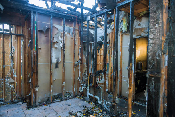 Professional Soot Cleanup technician working in Claremore, OK